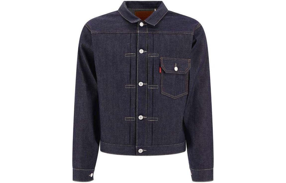 Levi's FW23 Blue Button-Up Denim Jacket 70506-0028