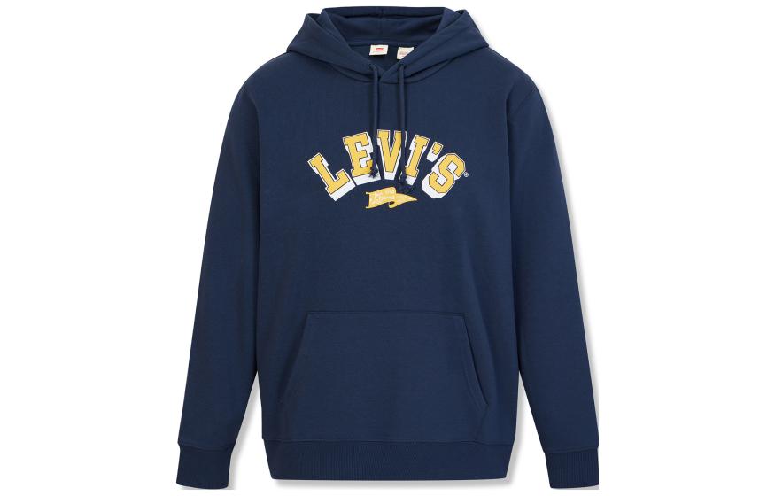 Levi's Graffiti Hoodie Pullover Blue A3797-0002