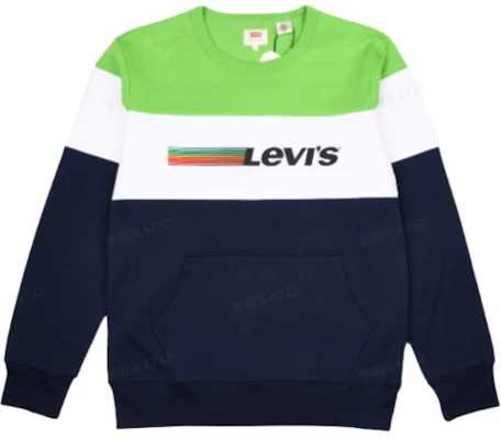 Levi''s Sweater Hijau Colorblock Logo Lengan Panjang Kasual. 85581-0000 Buy Levi''s Sweater Hijau Colorblock Logo Lengan Panjang Kasual. 85581-0000