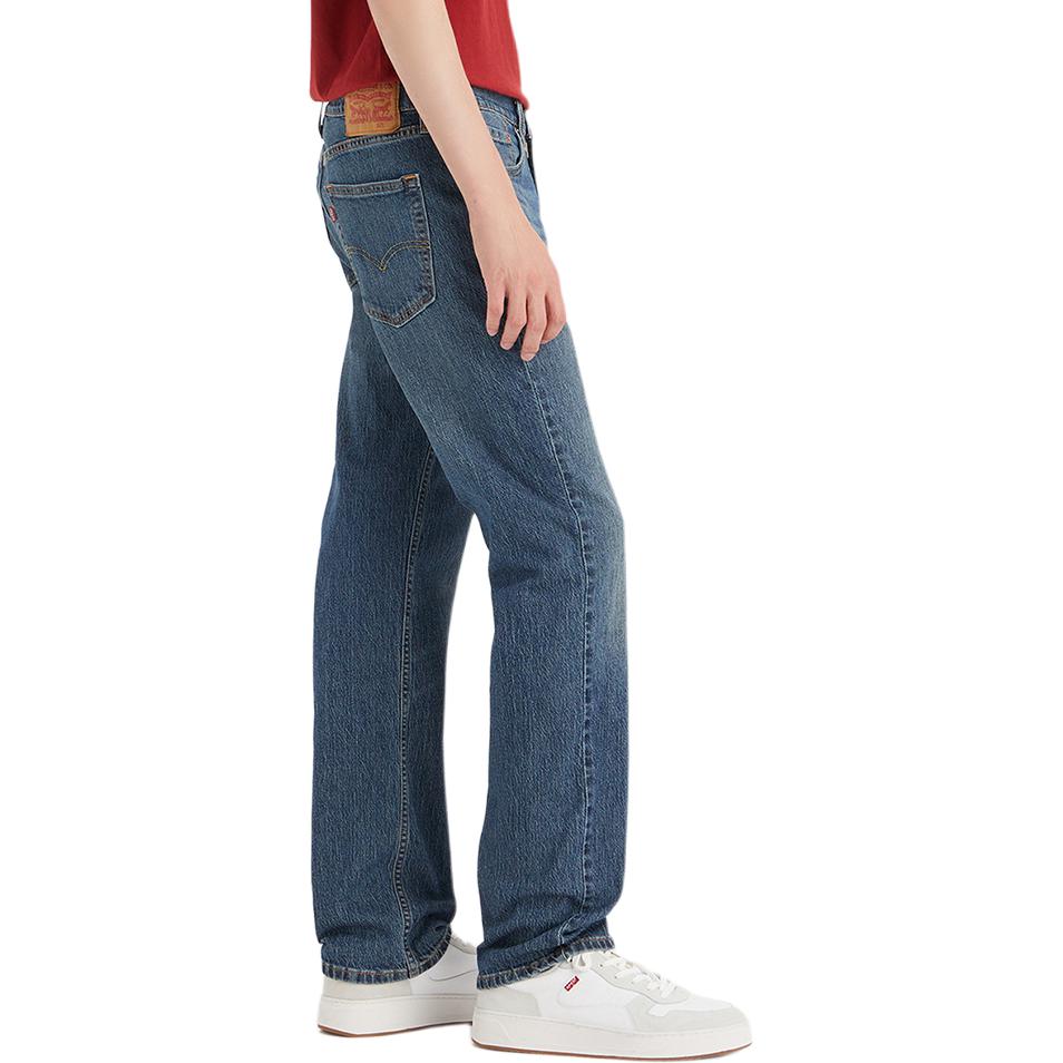 Lookbook Levi''s 冰涼系列514復古直筒牛仔褲 男士 - 藍色 00514-1778