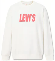 Levi's Letter Logo Print Simple Comfort Sweatshirt Unisex A7979-0000 Levi's Letter Logo Print Simple Comfort Sweatshirt Unisex A7979-0000