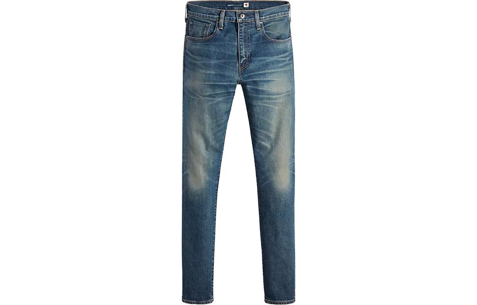 Levi'S Levi’s Deep Blue Solid Zipper Fly Pocket Jeans 59607-0058