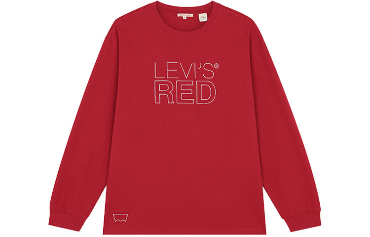 Levi'S Levi’s Embroidered Logo Crewneck Sweatshirt Red (Men’s). A2688-0001