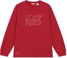 Levi'S Levi’s Embroidered Logo Crewneck Sweatshirt Red (Men’s). A2688-0001 Levi'S Levi’s Embroidered Logo Crewneck Sweatshirt Red (Men’s). A2688-0001