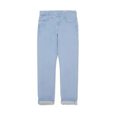 Levi'S Levi’s Light Blue Solid Straight Jeans with Zipper A5876-0003