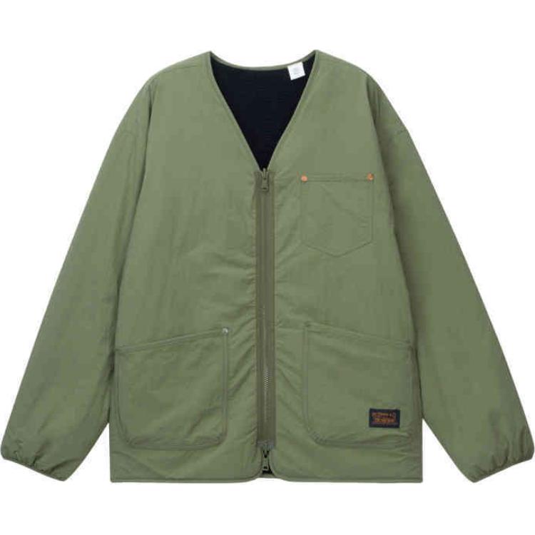 Levi'S Levi’s Loose Sherpa Jacket Dual-Sided Long Sleeve - Apple Green 002PX-0001