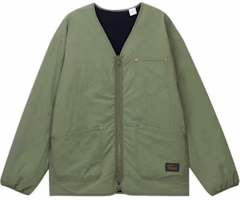 Levi'S Levi’s Loose Sherpa Jacket Dual-Sided Long Sleeve - Apple Green 002PX-0001 Levi'S Levi’s Loose Sherpa Jacket Dual-Sided Long Sleeve - Apple Green 002PX-0001