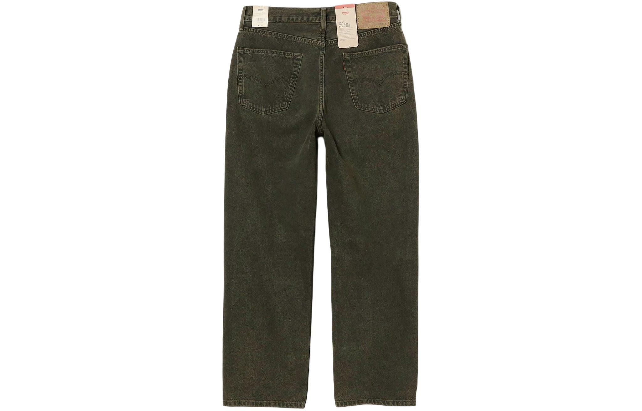 Lookbook 李维斯 Levi’s x Beams SS24 复古宽松直筒牛仔裤 男女同款 黑色 565 系列 922100342911915