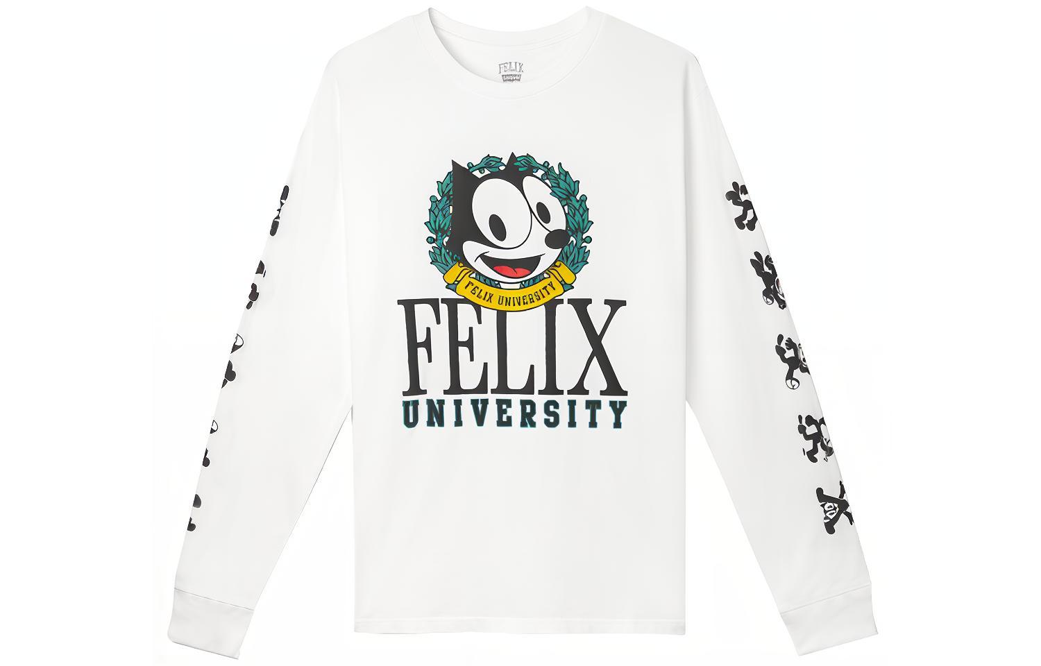 Levi'S Levi’s x Felix The Cat Cartoon Graphic Sweatshirt White (). A1249-0000