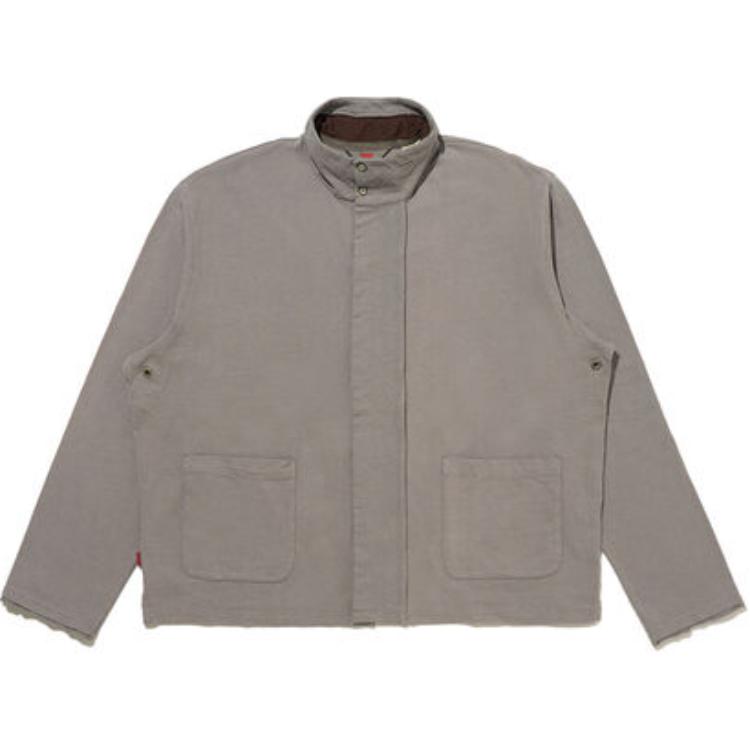 Levi'S Levi’s x Kiko Kostadinov Asymmetrical Chest Patch Pocket Grey Long Sleeve Shirt 000GL0000