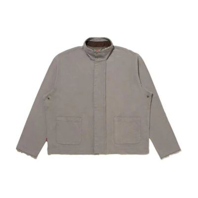 Levi'S Levi’s Kiko Kostadinov Asymmetrical Chest Patch Pocket Grey Long Sleeve Shirt 000GL0000