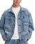 Details for Levi'S Levis x Beams Loose Fit Solid Denim Jacket Blue Color. A2265-0000