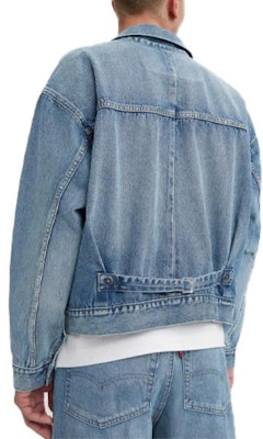 Levi'S Levis x Beams Loose Fit Solid Denim Jacket Blue Color. A2265-0000 Sizing Levi'S Levis x Beams Loose Fit Solid Denim Jacket Blue Color. A2265-0000