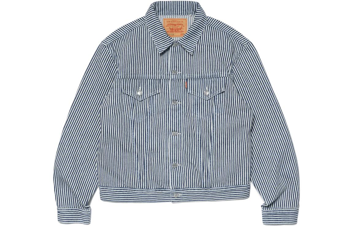 Levi'S Levis x NIGO SS23 Vintage Striped Denim Jacket Blue Men LV20230330-01