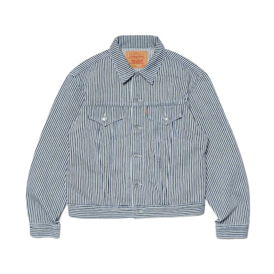 Levi'S Levis NIGO SS23 Vintage Striped Denim Jacket Blue Men LV20230330-01