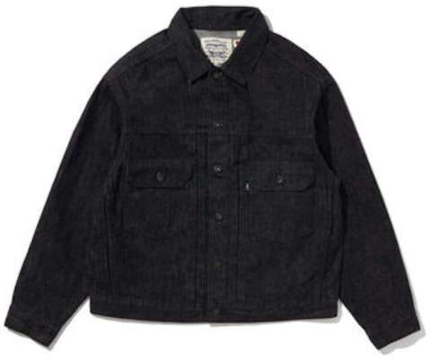 Levi's LMC Premium Loose Fit Black Grey Denim Jacket for Men 21261-0025 Order Levi's LMC Premium Loose Fit Black Grey Denim Jacket for Men 21261-0025