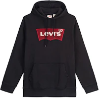 Levi's Logo Patch Pullover Sweatshirt Black 56629-0000 Levi's Logo Patch Pullover Sweatshirt Black 56629-0000