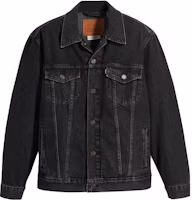 Levi's Loose-Fit Stylish Long-Sleeve Jacket - Black A57820000 Levi's Loose-Fit Stylish Long-Sleeve Jacket - Black A57820000
