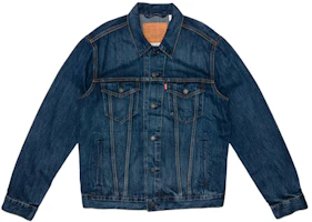 Levi's Loose Fit Casual Denim Jacket in Dark Blue 72334-0352 Levi's Loose Fit Casual Denim Jacket in Dark Blue 72334-0352