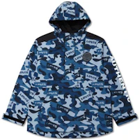 Levi's Loose Fit Colorblock Camo Hoodie Jacket - Camouflage Blue A5172-0000 Levi's Loose Fit Colorblock Camo Hoodie Jacket - Camouflage Blue A5172-0000