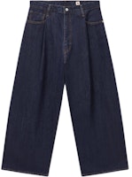 Levi's Loose Wide-Leg Denim Jeans with Metal Zipper - Dark Blue A9136-0001 Levi's Loose Wide-Leg Denim Jeans with Metal Zipper - Dark Blue A9136-0001