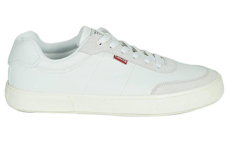 Order Levi''s Baskets Basses ''Confortables Polyvalentes Respirantes Blanches'' 234189-846-50