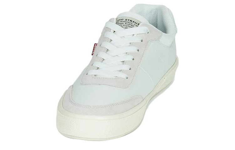 Lookbook Levi''s Baskets Basses ''Confortables Polyvalentes Respirantes Blanches'' 234189-846-50