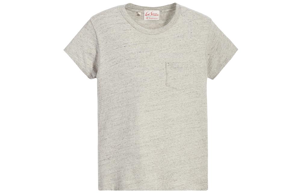 Levi's LVC Series  Single Pocket Crewneck T-Shirt in Solid Color 40850-0073