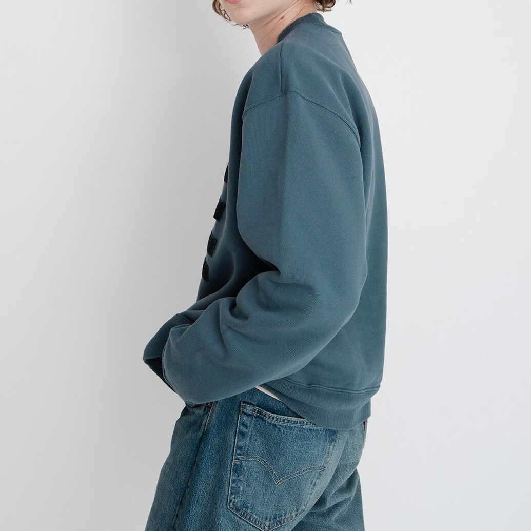 Details for Levi''s LVC 復古圖案圓領衛衣 男款 - 深藍色 A0353-0000