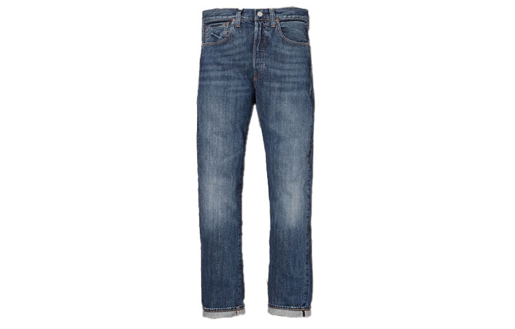 Order Levi''s Jeans Pria Mid-Rise Straight - Biru 47501 0207