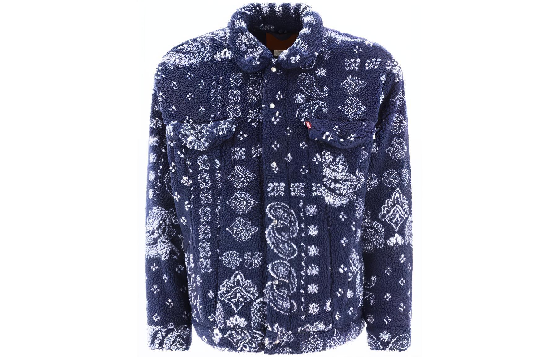 Order 리바이스 뉴 릴렉스핏 쉐르파 트러커 자켓 블루 풀집 긴팔 A5785-0001