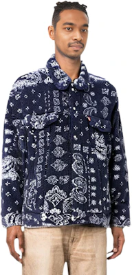 리바이스 뉴 릴렉스핏 쉐르파 트러커 자켓 블루 풀집 긴팔 A5785-0001 Details for 리바이스 뉴 릴렉스핏 쉐르파 트러커 자켓 블루 풀집 긴팔 A5785-0001