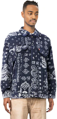 리바이스 뉴 릴렉스핏 쉐르파 트러커 자켓 블루 풀집 긴팔 A5785-0001 Sizing 리바이스 뉴 릴렉스핏 쉐르파 트러커 자켓 블루 풀집 긴팔 A5785-0001