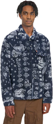 리바이스 뉴 릴렉스핏 쉐르파 트러커 자켓 블루 풀집 긴팔 A5785-0001 Cheap 리바이스 뉴 릴렉스핏 쉐르파 트러커 자켓 블루 풀집 긴팔 A5785-0001