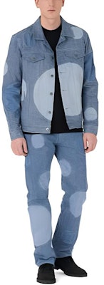 Levi's Patched Distressed Button Flap Pocket Denim Jacket Men Navy Blue 67485-0022 Shop Levi's Patched Distressed Button Flap Pocket Denim Jacket Men Navy Blue 67485-0022