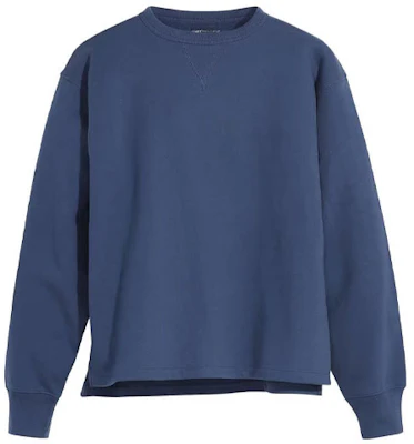 Levi's Plain Crewneck Pullover Sweatshirt Deep Blue A2137-0000 Buy Levi's Plain Crewneck Pullover Sweatshirt Deep Blue A2137-0000