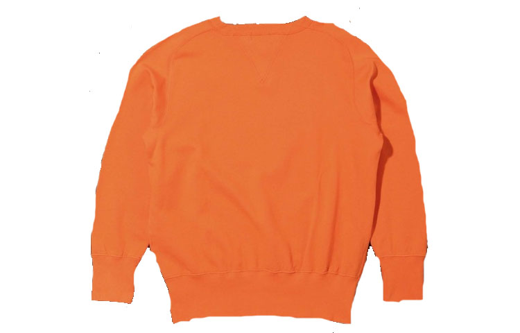 Levi's Plain Raglan Pullover Sweatshirt Orange 21931-0028