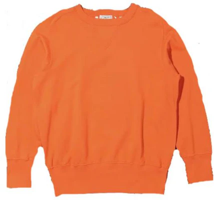 Levi's Plain Raglan Pullover Sweatshirt Orange 21931-0028 Lookbook Levi's Plain Raglan Pullover Sweatshirt Orange 21931-0028