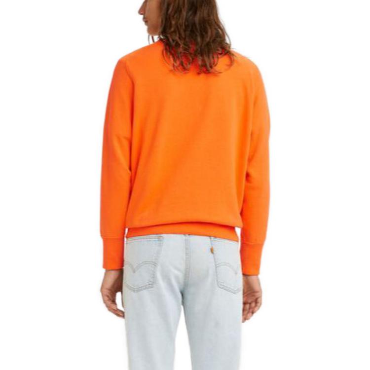 Levi's Plain Raglan Pullover Sweatshirt Orange 21931-0028 圖 5