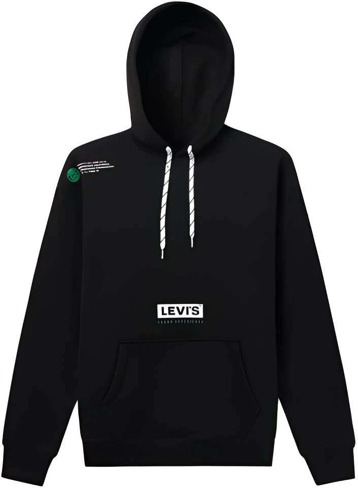 levi-s-printed-drawstring-hoodie-pullover-black-38479-0089