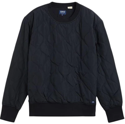 Levi's Quilted Crewneck Sweatshirt Black (Men) A0293-0000 Buy Levi's Quilted Crewneck Sweatshirt Black (Men) A0293-0000