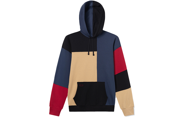 Levi's Red™ Colorblock Hooded Pullover Sweatshirt Multicolor - A2703-0001