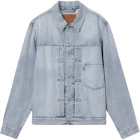Order Levi''s 宽松版长袖牛仔外套 淺藍色 0016W-0001