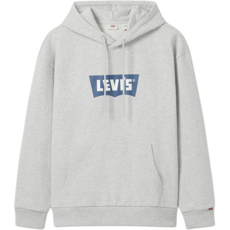 Levi's Relaxed Fit Gray Hoodie - Casual and Comfortable 0018O-0001