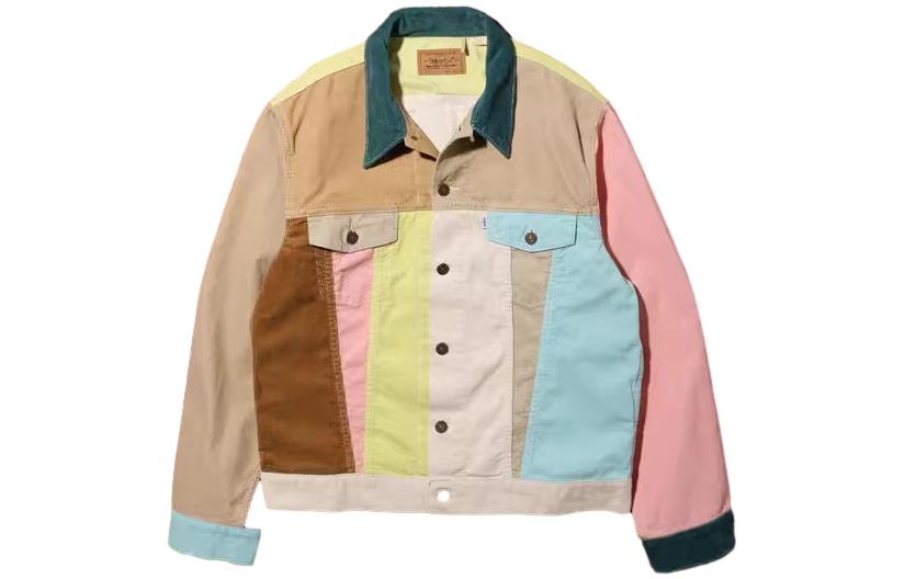 Levi's Retro Americana Colorblock Corduroy Jacket Men Colorblock 56043-0001