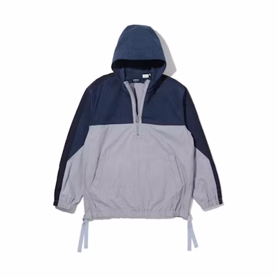 Levi's Retro Colorblock Casual Hoodie Navy Blue 84570-0000