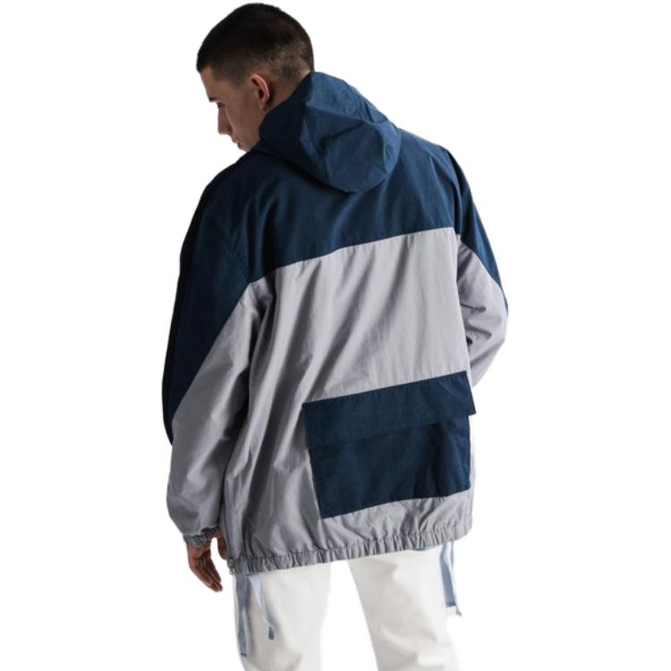 Levi's Retro Colorblock Casual Hoodie Navy Blue 84570-0000 圖 5