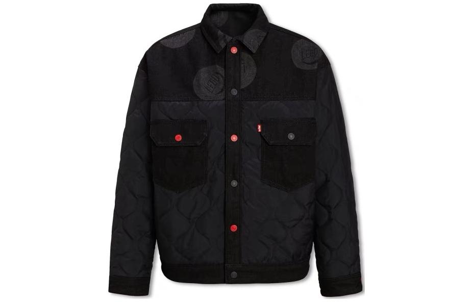 Levi's Reversible Quilted Comfort Fit Jacket - Black A5426-0001
