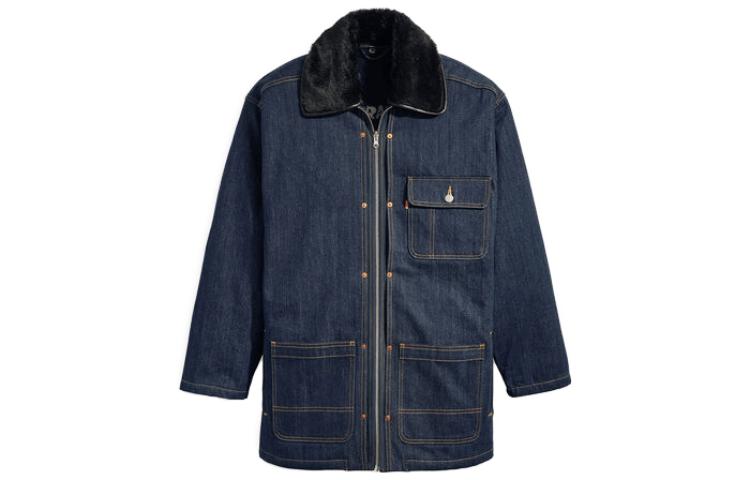 Levi's Reversible Solid Zip-Up Jacket Deep Indigo A6845-0000