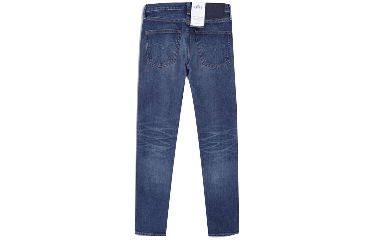 Lookbook Levi''s 窄版深藍牛仔褲 休閒藍色長褲 59607-0041